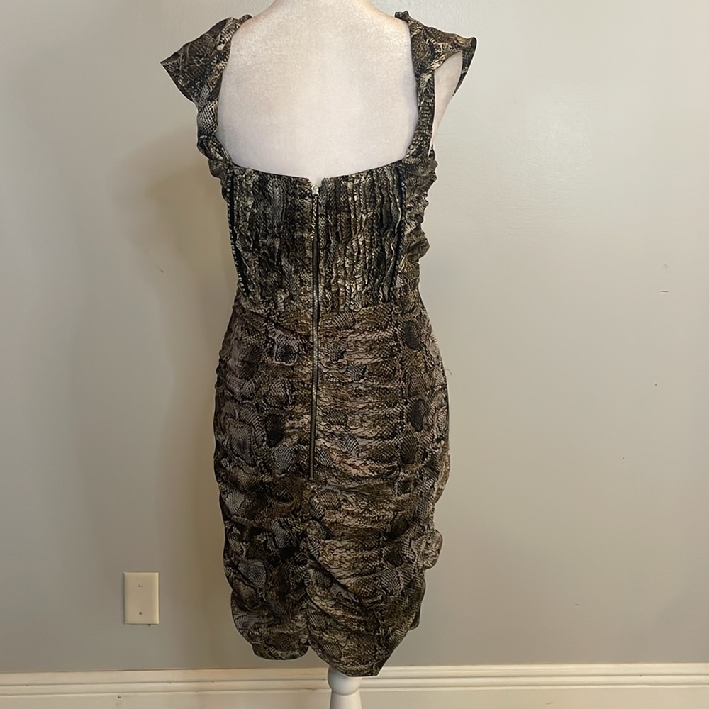 [Elisabetta Franchi] Python Pattern Mini Dress - … - image 5